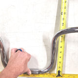 Khrome Werks 10" 1" Mini Ape Handlebars USA Harley Sportster dyna Chopper Softai