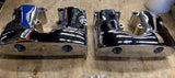 New Chrome Rocker boxes Harley Shovelhead FX FLH Wide glide 1966-1984 Quality!
