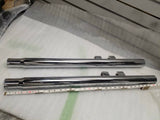 2 1/4" Slip ON Mufflers Harley Touring FLH Bagger Street Road Glide FLHX 1995-16