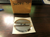 NOS AMF Harley FX 1971 Point Cover Decal Sticker Boatail Superglide Shovelhead
