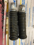 Stock T/O Footpegs Harley Sportster FXR Softail Logo Pegs Harley Ironhead Shovel