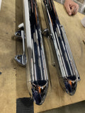 Hardbody Chrome 41MM Torpedo Fork Legs Single or Dual Disc 84-99 Softail Chopper