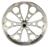 Kool Kat CNC 21 x 3.5 Dual Disc Front Mag Wheel Harley Custom Touring Glide FLH