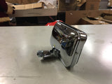 Vtg Old Skool Headlight Rectangle Harley Chopper Bobber Dual 70's Motorcycle Spr