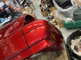 Left Side Red Saddlebag Honda Goldwing GL1800 New T/o