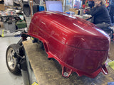 Left Side Red Saddlebag Honda Goldwing GL1800 New T/o