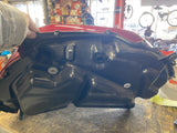 Left Side Red Saddlebag Honda Goldwing GL1800 New T/o