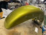 NOS OEM Front Fender Harley Eagle Eye 2020 Road Street Glide Touring Green gold