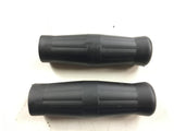 Coke Bottle Grips Harley Bobber Chopper 1" Panhead Sportster FLH FX Softail Blac