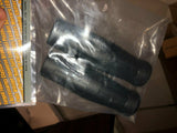 Coke Bottle Grips Harley Bobber Chopper 1" Panhead Sportster FLH FX Softail Blac