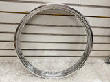 2.15x21 Drop Center 40 spoke Chrome Rim Wheel Harley Sportster Softail Dyna NEW!