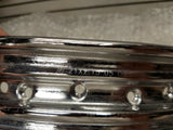 2.15x21 Drop Center 40 spoke Chrome Rim Wheel Harley Sportster Softail Dyna NEW!