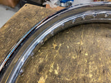 OEM Harley DID Rim 2.15x21 Wide Glide Softail 40 spoke Shovelhead Evo Factory!