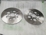 NOS Brake Rotors Harley XLCR Superglide Dual Disc FXSB Sturgis Shovelhead 10" OE