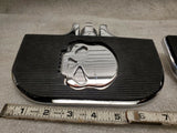 Mini Boards Floorboards Skull Highway pegs Softail Sportster Dyna Motorcycle Pas