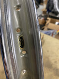 1.40X16 OEM Araya Rim Wheel Japan NOS Vtg Chrome 36 spoke Honda XR75 SL70 XL70