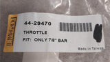 Chrome Throttle Sleeve Assembly Single Cable 7/8 Handlebar Honda Triumph chopper