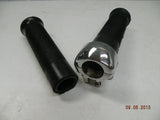 Jackhammer Throttle Grips Chopper Custom Bobber Bars Harley 1" Old School NEW!