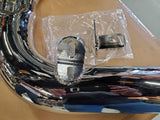 Lake 2 into 1 Turnout Header Exhaust Pipe Harley Softail Dyna Chopper Evo Twin C