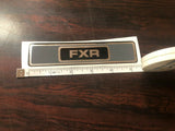 Front Fork Decal Cover plate FXR Lower Triple tree Harley Sticker 45428-82