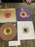 Lot 4 Vtg 7" Vinyl 45 RPM Records Carpenters 10cc Robbie Dupree Kapp Sonny Cher