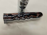 Chrome Pistol hand Grips Harley Custom Chopper 1" Softail Sportster Dyna Bagger
