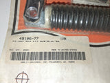 OEM OS Harley-Davidson 49106-77 Rubber Highway Peg Kit Vtg Ironhead Sportster