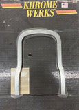 Khrome Werks Motorcycle Sissy Bar Upright Bantam Rail FX FXR XL Dyna Sportster