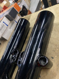 2014+ Harley Touring Lower Fork Sliders Legs Black Street Road Glide flhx fltr