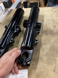 2014+ Harley Touring Lower Fork Sliders Legs Black Street Road Glide flhx fltr