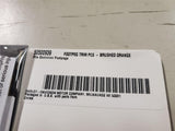 OEM Harley Davidson Dominion Brushed Orange Footpeg Insert NOS Softail 50500939