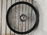 Black Front Spoke Wheel Harley Wide Glide Softail Springer 2.15x21 1973-99 FXWG