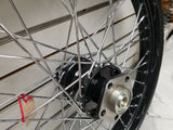 Black Front Spoke Wheel Harley Wide Glide Softail Springer 2.15x21 1973-99 FXWG
