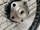 Black Front Spoke Wheel Harley Wide Glide Softail Springer 2.15x21 1973-99 FXWG