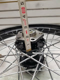 Black Front Spoke Wheel Harley Wide Glide Softail Springer 2.15x21 1973-99 FXWG