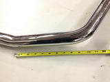 Exhaust Drag Pipes Harley Softail Heritage Fatboy FXST 1 3/4 Chrome O2 1986-06