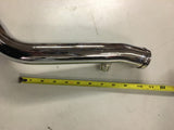 Exhaust Drag Pipes Harley Softail Heritage Fatboy FXST 1 3/4 Chrome O2 1986-06