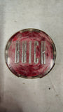 1955 Buick Hubcap Center Plastic Emblem Inserts OEM 1168185 Roadmaster Pair