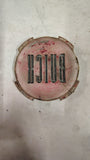 1955 Buick Hubcap Center Plastic Emblem Inserts OEM 1168185 Roadmaster Pair
