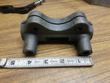 Nos Handlebar Risers Clamp Two Piece handlebars Panhead FLH Sportster Shovelhead
