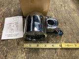 Baron Custom Bullet Billet Tachometer Clamp On Harley Softail Chopper Dyna FXR!