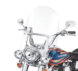 Harley Detachable Windshield King 21" Clear Heritage Softail Nostalgia Slim FLHC