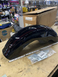 NOS OEM Harley Street Stalker Front Fender Black Red Stripe Fatboy heritage Cust