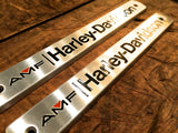 Harley Amf Boattail Fx Tank Badges Nos Fx Flh Oem Emblem Factory Superglide 1972