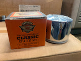 OEM Harley Davidson Chrome Spin-On Oil Filter NOS Sportster Big Twin 63782-80T