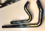 HARLEY SPORTSTER SANTEE EXHAUST PIPES 2.5" 50 CAL. 'SNUB NOSE'  883 1200 2004^