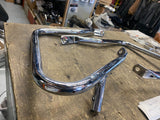 Oem Harley Rear Saddlebag Guards FLH Generator Shovelhead Panhead 1965-67 Flatsi