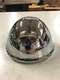 Motorcycle 5 3/4 HeadLight Bottom Mount Chrome Harley Chopper Bobber Harley Hond