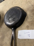 Vintage No. 3 709 Cast Iron Skillet K Marked Small Frying Pan Griswold Erie pa