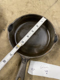 Vintage No. 3 709 Cast Iron Skillet K Marked Small Frying Pan Griswold Erie pa